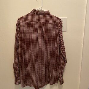 Men's LL Bean Plaid Button Down